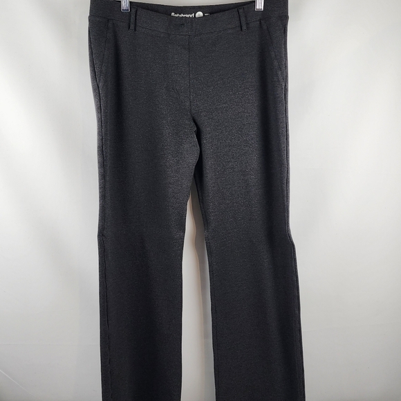 Betabrand Pants Womens XL Long Charcoal Gray Dress Yoga Bootcut Flare (34x32) - Picture 2 of 10